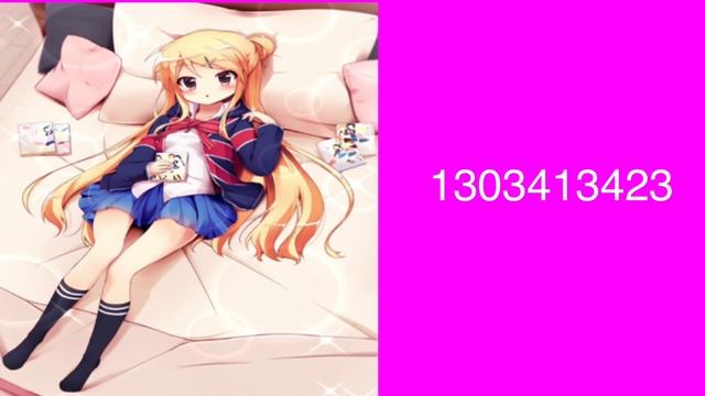 Roblox Bloxburg - Anime Decal Id’s смотреть онлайн