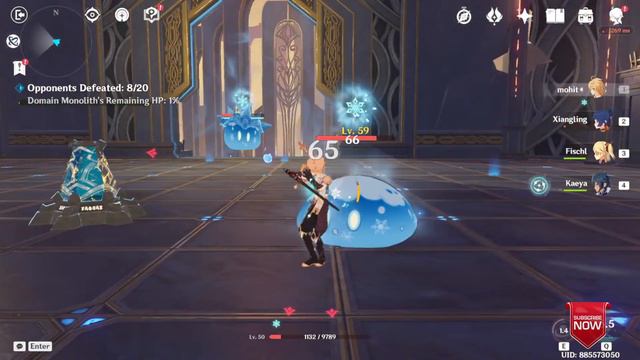 [AR 33] Genshin impact live | Traveler, Xiangling, Fischl, Karya, kavah, jean, klee gameplay live смотреть онлайн