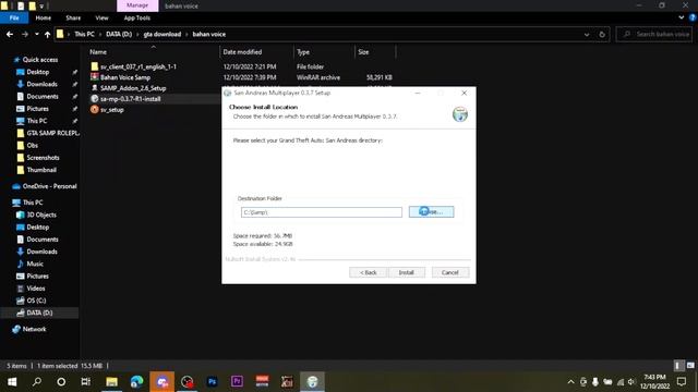 TUTORIAL CARA PASANG SAMP VOICE DI PC WORK UNTUK SEMUA SERVER VOICE!! смотреть онлайн
