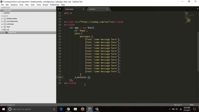 Scroll to bottom of div with vue.js смотреть онлайн