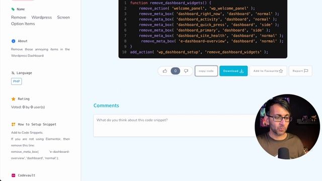 Code Snippets - Remove the Wordpress Screen Options смотреть онлайн