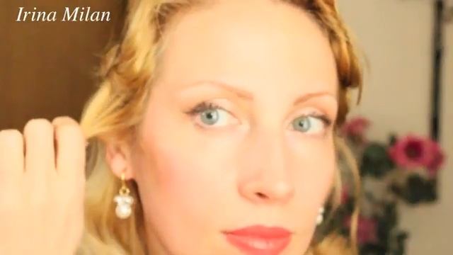 Прическа ретро волны.Стиль 30-х годов. Retro haistyle смотреть онлайн