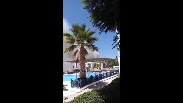 Турция пожар 2021 Бодрум Мармарис. Горят любимые места отдыха смотреть онлайн