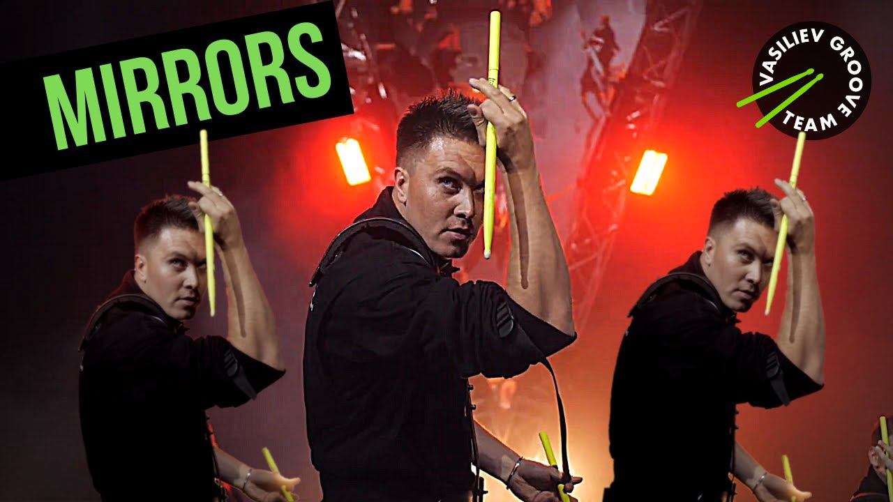Тизер концерта "MiRRORS" Шоу барабанщиков Vasiliev Groove в Крокусе. смотреть онлайн