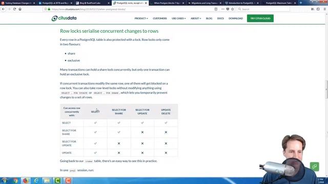Scaling Postgres Episode 1 | Petabyte Scale and Locking смотреть онлайн