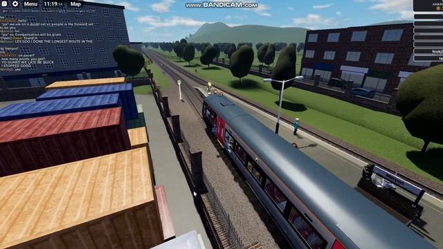 ROBLOX British Railway riding a class 170 from Ashdean to Norrington смотреть онлайн