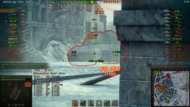 World Of Tanks -- IS-7 vs. Ruinberg Winter смотреть онлайн