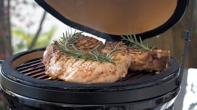 Мини 13 " Керамическое яйцо гриль барбекю Kamado BBQ смотреть онлайн