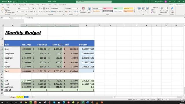 How To Format Excel Cells As Currency Tutorial | Format numbers as currency in Excel смотреть онлайн