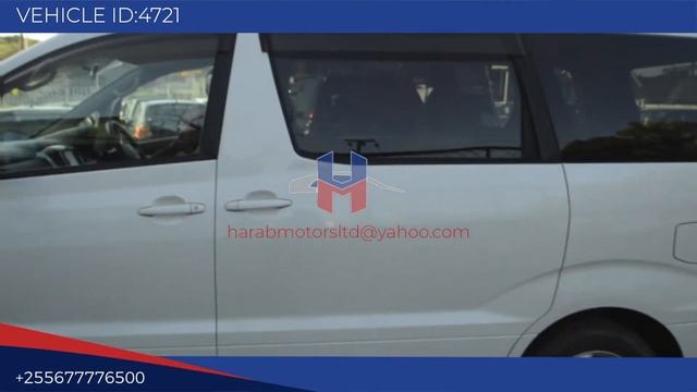 Toyota Alphard 2003 model pearl color available in Tanzania. смотреть онлайн