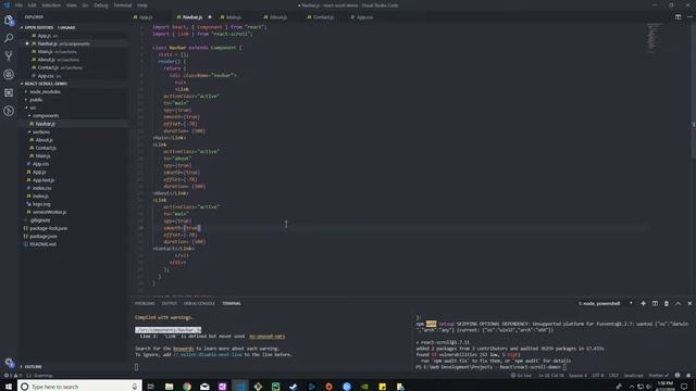 How to use React.JS - React Smooth Scroll смотреть онлайн