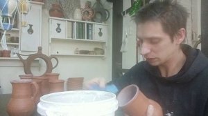 Глазурование коротко. Политой обжиг.