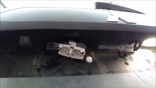 ЗАМЕНА ЛАМП ПОДСВЕТКИ ЗАДНЕГО НОМЕРА - Mitsubishi Outlander 3 смотреть онлайн