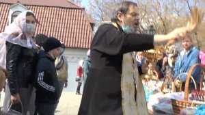 Освящение куличей в Великую Субботу