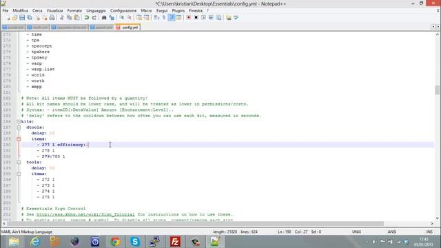 Essentials plugin Configuration-Configurazione ItalianPluginersMine смотреть онлайн