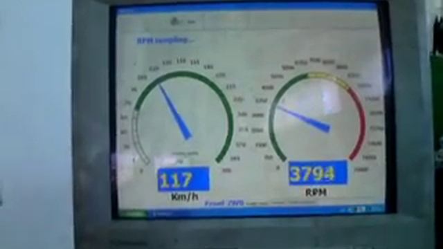 FIAT GRANDE PUNTO ON DYNO PERFORMANCE BY T&D смотреть онлайн