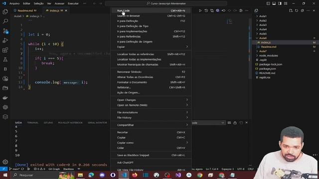 ? Curso de JavaScript - Aula 6 - break - continue смотреть онлайн
