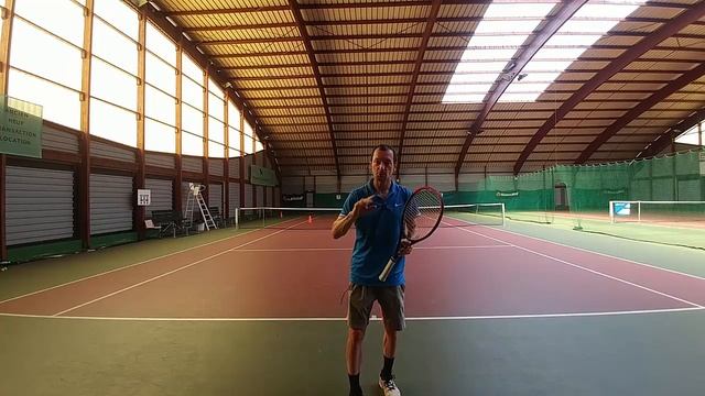 Technique du service slicé au tennis смотреть онлайн