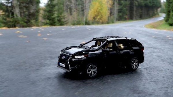 Lexus RX450h built in Lego® · Instructions