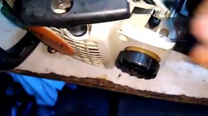 Улучшаем пилу штиль 180 рычаг глушилку,управление заслонкой.