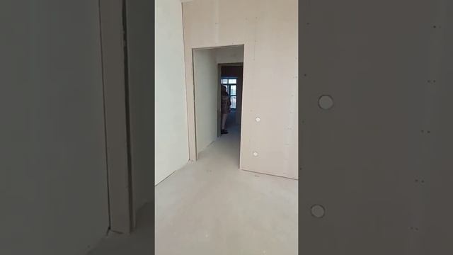 Подготовка под чистовую отделку в двухкомнатной квартире ЖК НЮТОН смотреть онлайн