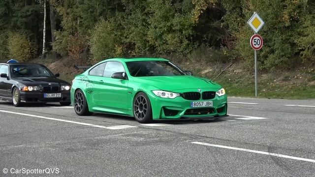 Cars Leaving Nürburgring Tankstelle - BMW M, GTR, Alfa QV, 7R, I30N, Cupra, Civic Type-R, C63..