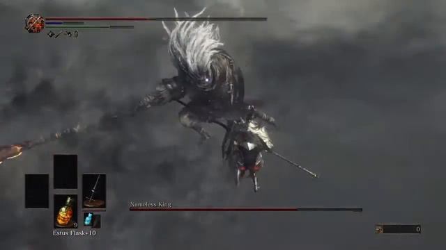 Dark Souls 3: Ornstein vs Nameless King (NG+) смотреть онлайн