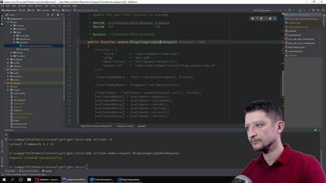 Laravel урок №22: [ Валидация данных 2. Продолжение ] смотреть онлайн