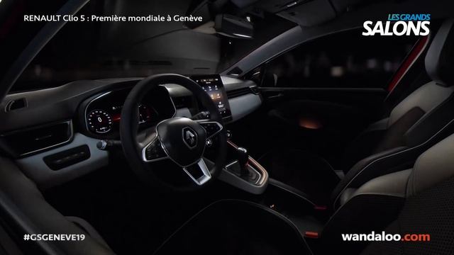 Renault Clio 5 en première mondiale au salon de Genève 2019 смотреть онлайн