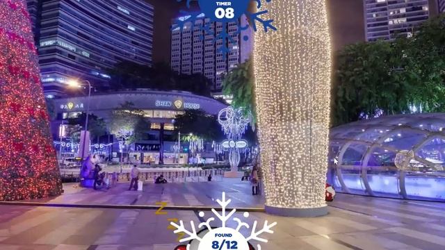 Newsfeed SmartApp Branded Playable Game - 360 Christmas Game: Santa Hunt in Singapore for Hitachi! смотреть онлайн