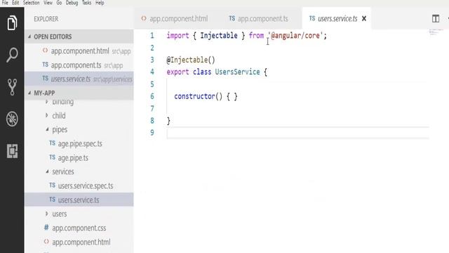 Services - Angular (Tutorial #17) смотреть онлайн