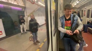 Поездка на поезде 81-540 на 5 линии от станции Комендантский проспект до станции Шушары