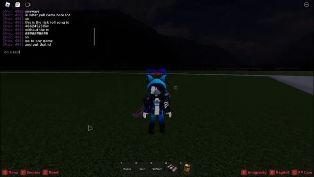 Rick roll roblox song id смотреть онлайн