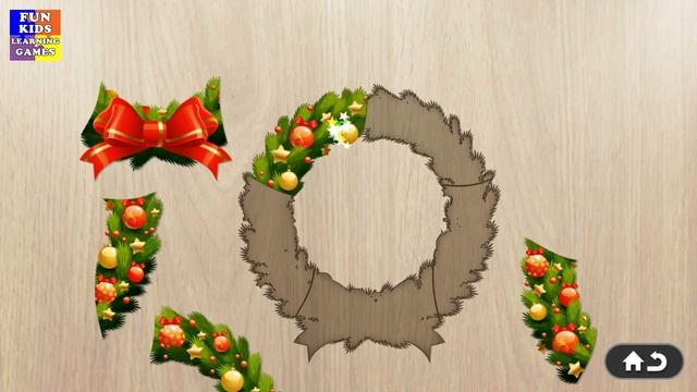 384 Puzzle App for Kids - Learn Christmas in English - Part 01 смотреть онлайн