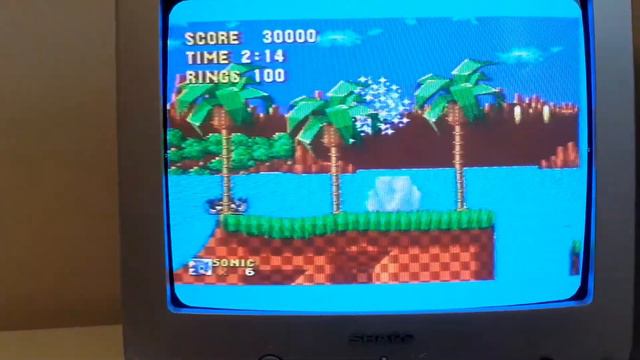 SONIC: Green hell zone 2- Reto 2 vidas extras. смотреть онлайн