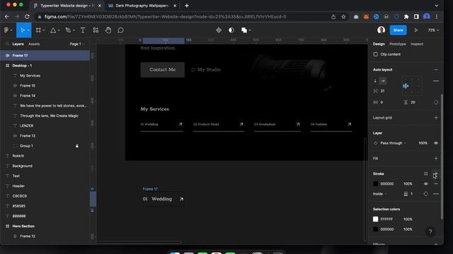 Let's Design a Photography Landing Hero Section in Figma смотреть онлайн