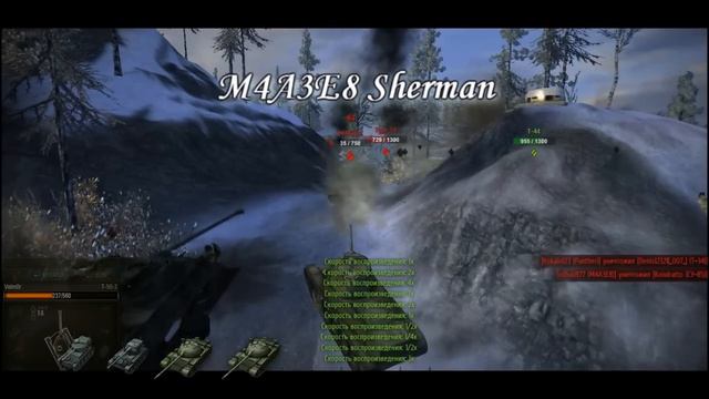 W.o.T красивый бой от Velm0r на т50-2 смотреть онлайн