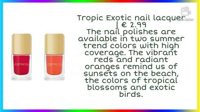 Tropic Exotic CATRICE L.E / Sneak Peek #catrice #drogeriemakeup #sneakpeek
