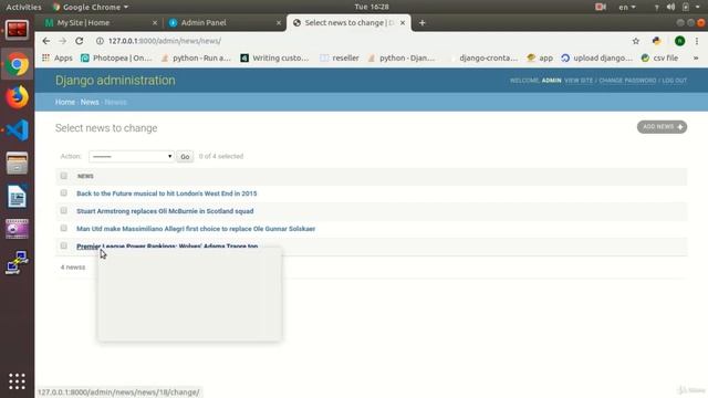 Update News Counter 3 | Python and Django смотреть онлайн
