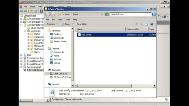 IIS forms authentication configuration example смотреть онлайн