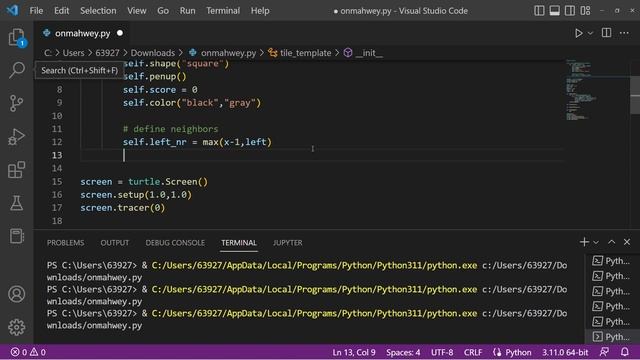 Mag code ng Game of Life ni Conway gamit ang Python Turtle смотреть онлайн