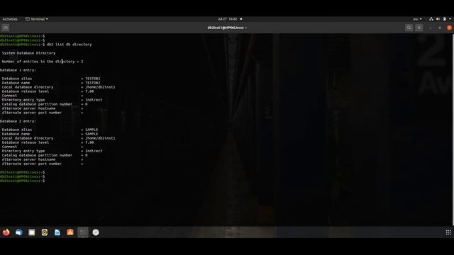 How to list all existing DB2 Databases: DB2 (LUW) Administrative Command for DB2 (LUW) Beginners смотреть онлайн