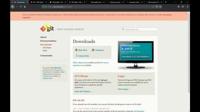 Introducción a GIT #1 Instalación de GIT y TortoiseGIT смотреть онлайн