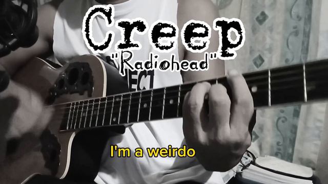 Creep "Radiohead" Lyrics and guitar chords. смотреть онлайн