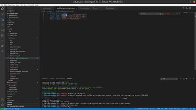 Autenticación en Symfony 5 con JWT смотреть онлайн