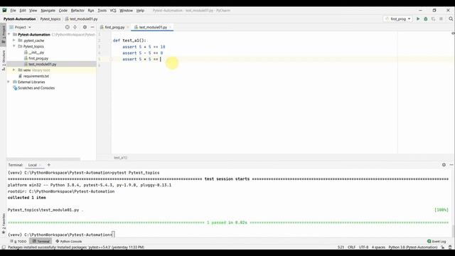 Pytest Tutorial: Getting Started With Python Test Automation | Pytest Tutorial For Beginners смотреть онлайн