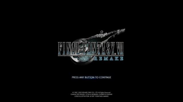 FINAL FANTASY VII REMAKE_OST Intro Main Menu смотреть онлайн