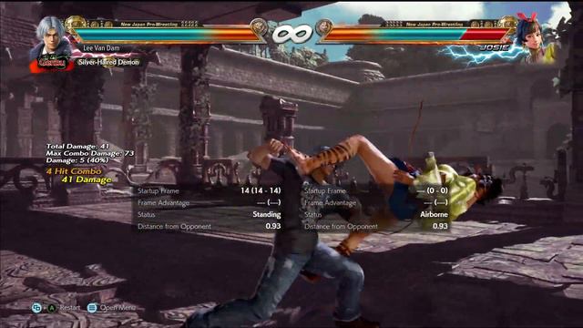 Tekken 7 Season 4 - Lee Chaolan Mist Trap Throw as a Wall Combo Ender смотреть онлайн