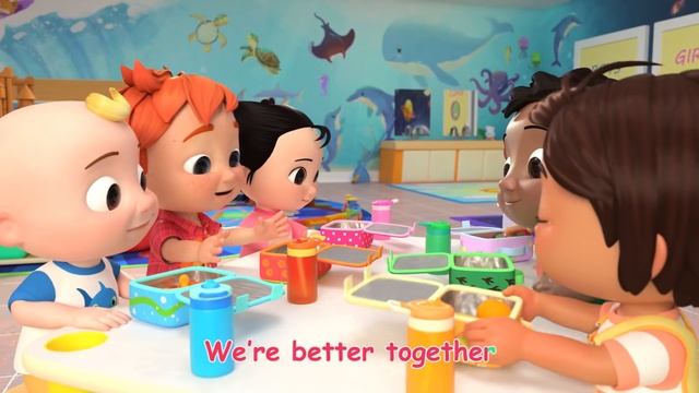 The More We Get Together | CoComelon Nursery Rhymes & Kids Songs