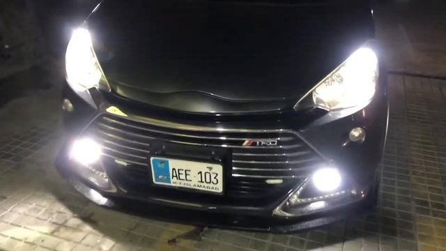 Aqua 2020 installed led light and body kit смотреть онлайн